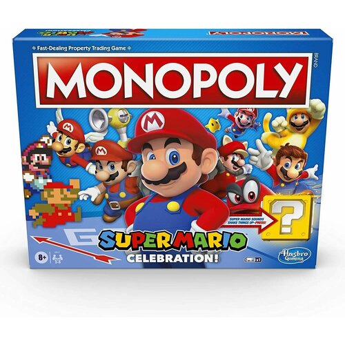 Настольная игра Monopoly Super Mario Монополия Супер Марио