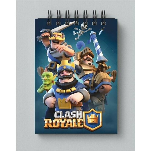 Блокнот CLASH ROYALE , CLASH OF CLANS № 3 коврик для мышки clash royale clash of clans 3