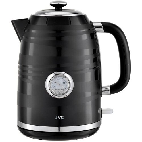 чайник электрический jvc jk ke1725 1 7 л 2200 вт серый Чайник JVC JK-KE1745 черный