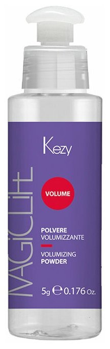 Kezy, Пудра для укладки волос и придания объёма волос Magic Life Volume, 5 г.