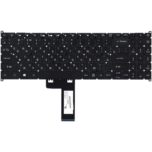 Клавиатура для Acer SF315 A315 p/n: NKI15170B3, PK132CE3B00, 8420101DKC01 блок питания для acer aspire a315 56 3 a317 52 acer n15w4 a315 42g a315 21 3 a317 32 a114 32 n19c1 a315 51 ex2540 es1 523 a315 54k