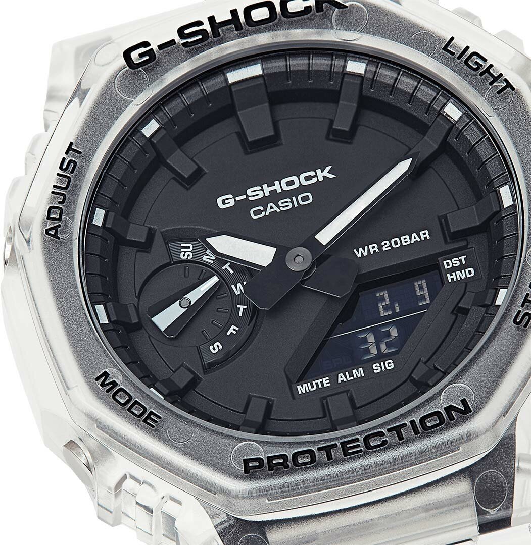 Наручные часы CASIO G-Shock, белый, черный — фото 1