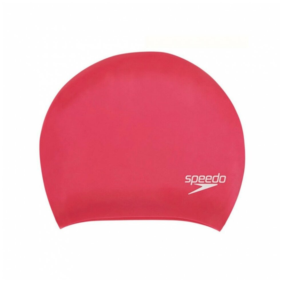 Шапочка для плав. "SPEEDO Long Hair Cap", арт.8-06168A064, розовый, силикон,