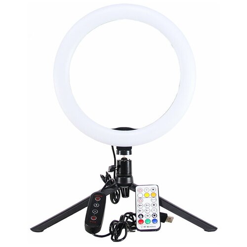 фото Кольцевая светодиодная лампа lampa led 120 lr mini rgb