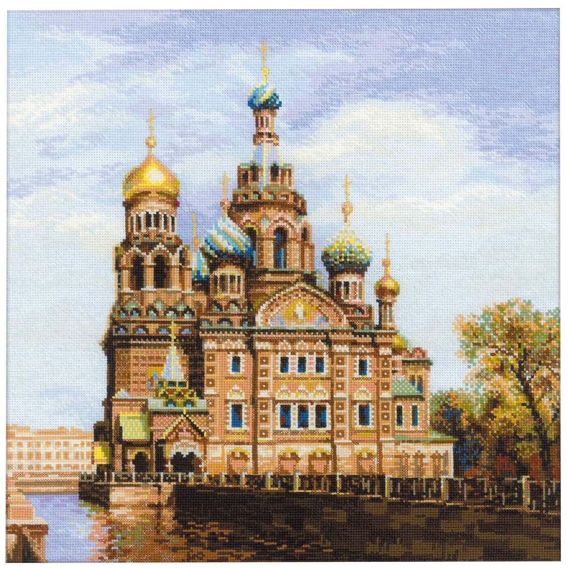 Риолис Набор для вышивания 1548 Санкт-Петербург. Храм Спаса-на-крови