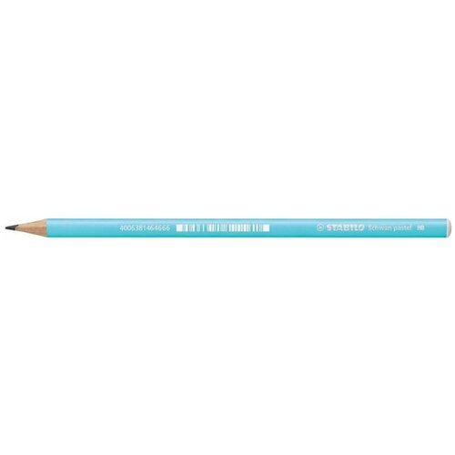 Карандаш STABILO 421/HB-6, комплект 12 шт. карандаш чернографитный простой stabilo schwan pastel hb без ластика заточенный желтый корпус 1шт 421 hb 1