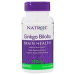 Гинкго Билоба Natrol Ginkgo Biloba 120 mg 60 капс. - изображение