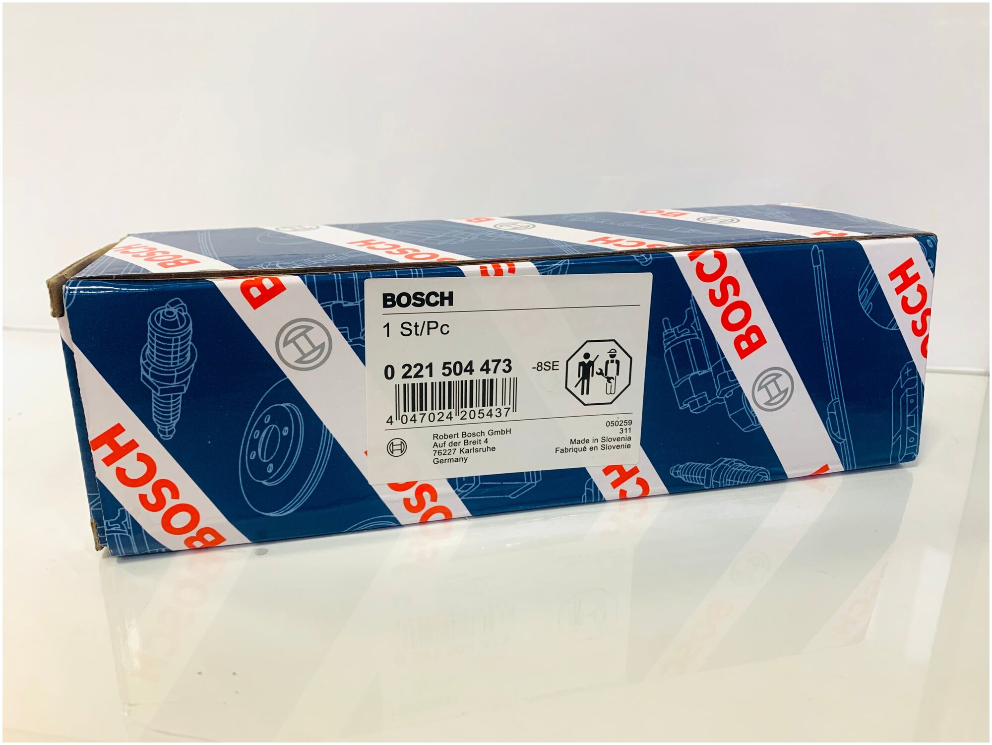 Катушка зажигания Bosch 0221504473 черный — купить в интернет-магазине ...