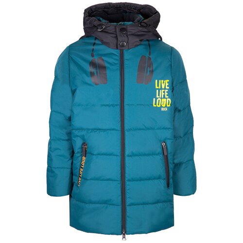 фото Пуховик boom! by orby 90371_bob размер 104, зеленый