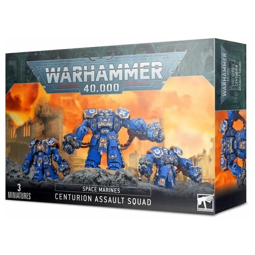 Набор миниатюр Warhammer 40000 Space Marines Centurion Assault Squad