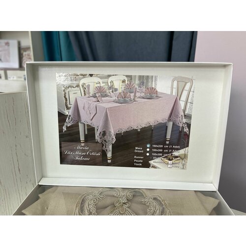 Скатерть Tavolo 160x220 Набор на 8 персон