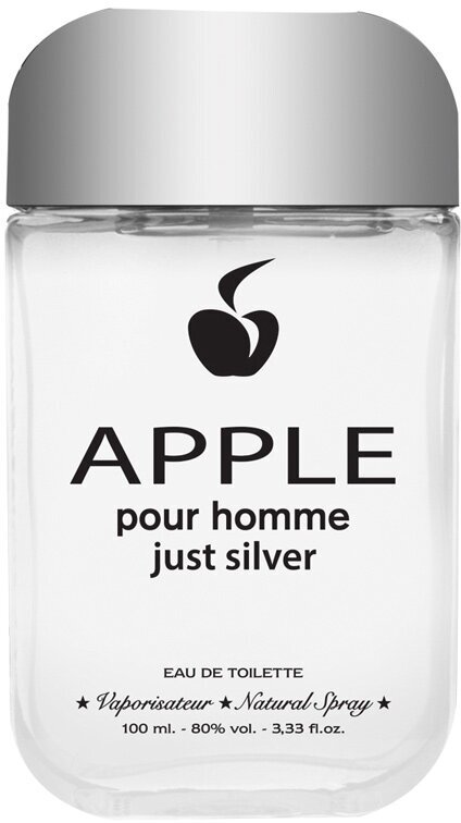 Туалетная вода Apple Parfums Apple Homme Just Silver, 100 мл - фото №4