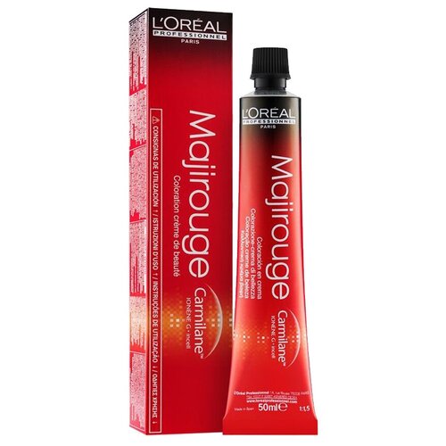 LOreal Professionnel Majirouge Rubilane 7.40 - Крем-краска блондин интенсивный медный, 50 мл