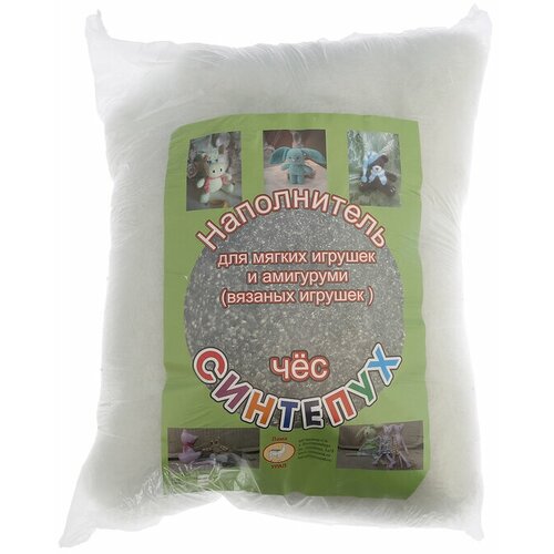 Наполнитель для вязаных игрушек Синтепух чес 200гр 781₽