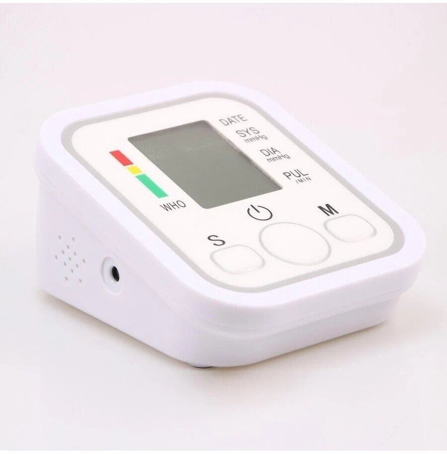 Электронный автоматический измеритель давления / Тонометр c манжетой Electronic Blood Pressure Monitor Arm style
