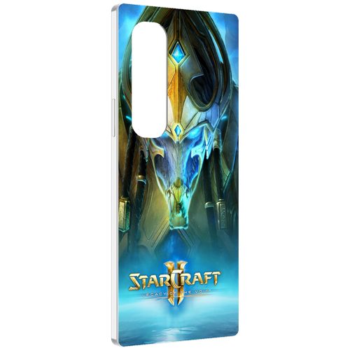 Чехол MyPads StarCraft II Legacy of the Void для Samsung Galaxy Z Fold 4 (SM-F936) задняя-панель-накладка-бампер чехол mypads starcraft ii legacy of the void для samsung galaxy a14 4g 5g задняя панель накладка бампер