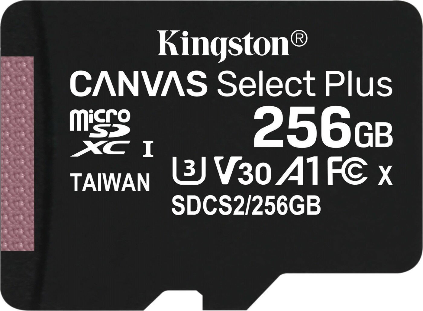 Карта памяти Kingston Canvas Select Plus microSDXC 256Gb SDCS2/256GBSP w/o adapter