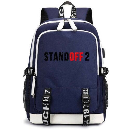 Рюкзак Стандофф (Standoff) синий с USB-портом №1