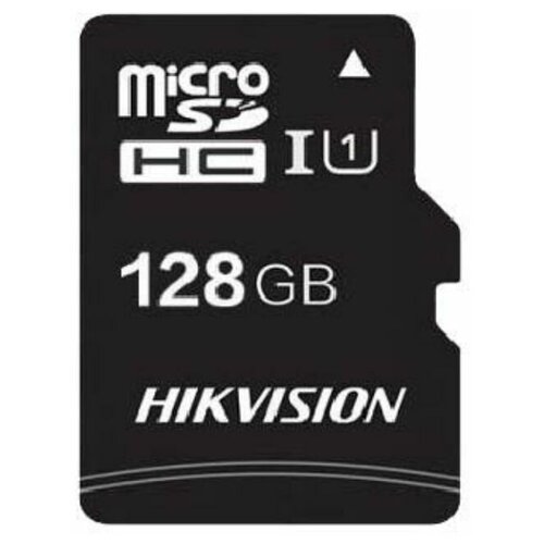 Флеш карта microSDHC 128GB Hikvision HS-TF-C1(STD)/128G/ZAZ01X00/OD /HS-TF-C1(STD)/128G/ZAZ01X00/OD/ (без SD адаптера) R/W Speed 92/30MB/s , V30