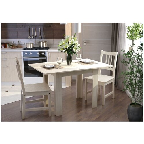 Стол кухонный раскладной дуб Белфорт