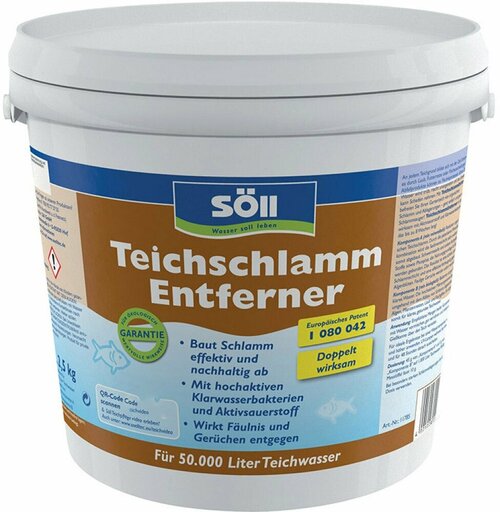 Средство для водоемов SOLL TeichschlammEntferner 2,5 кг