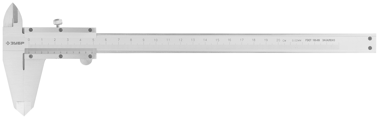 ЗУБР ШЦ-1-200, штангенциркуль стальной, 200мм