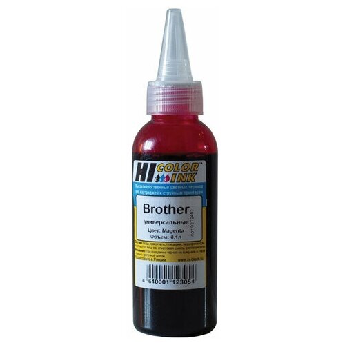 Чернила HI-BLACK для BROTHER (Тип B) универсальные пурпурные 01 л водные 1507010394U 2 шт.