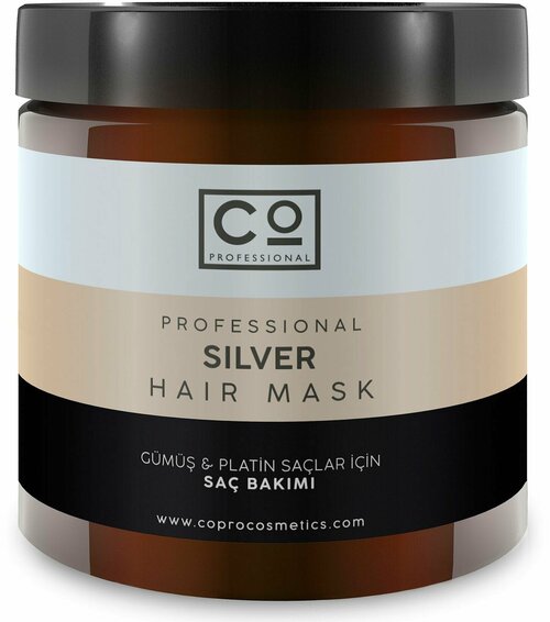 Маска для осветленных волос, против нейтрализации желтизны CO PROFESSIONAL Silver Hair Mask, 500 мл