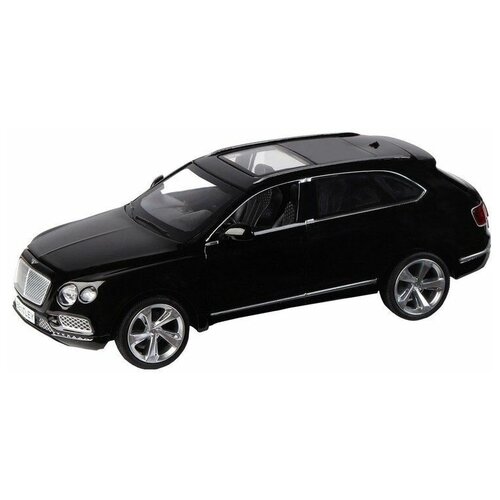 Машина АВТОПАНОРАМА Bentley Bentayga, черный, 1/34, свет, звук, инерция, в/к 17,5*13,5*9 см, JB1251300 модель 1 34 bentley bentayga черный 1251300jb автопанорама