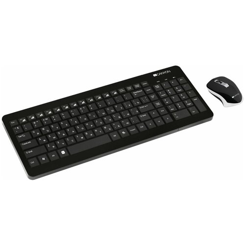 Клавиатура + мышь CANYON CNS-HSETW3-RU беспроводной комплект клавиатура мышь canyon cns hsetw02 ru