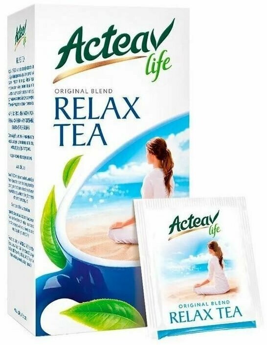 Чай травяной Acteav life Relax в пакетиках, 25 пак. - фотография № 3