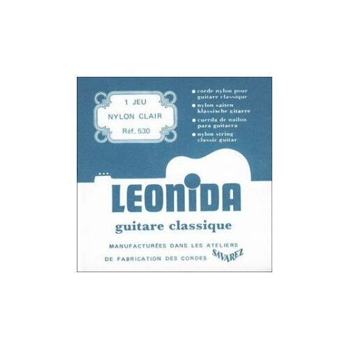 Струны для классической гитары нейлоновые SAVAREZ 530 Leonida