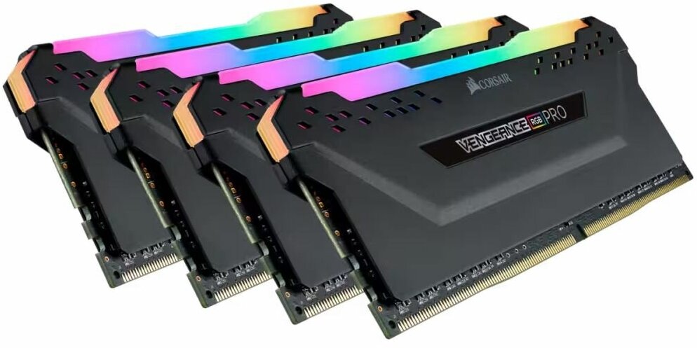 Модуль памяти Corsair 32GB DDR4 VENGEANCE RGB PRO Heatspreader CMW32GX4M4D3600C18