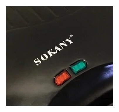 Орешница SOKANY SK-805 черная 750 вт/Электровафельница для выпечки печенья на 12 порций - фотография № 15