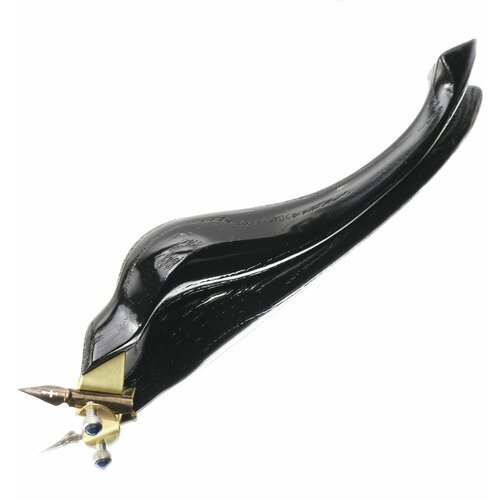 Эргономичный косой держатель Popelpen Bog Oak Standard для пера для каллиграфии и письма