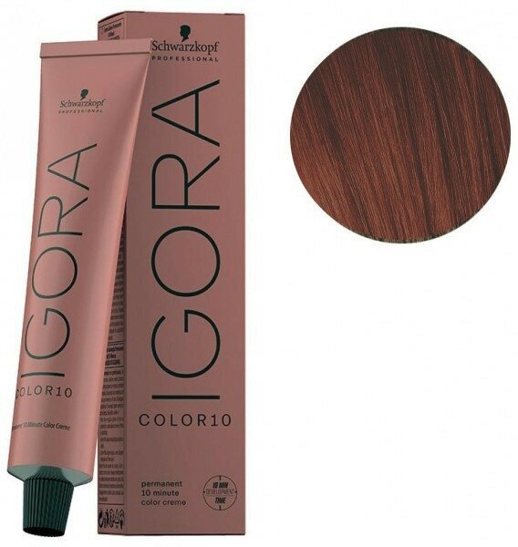 Краска SCHWARZKOPF PROFESSIONAL Крем-краска для седых волос Schw. Igora Color10 6-88 Темный русый красный экстра 60 мл