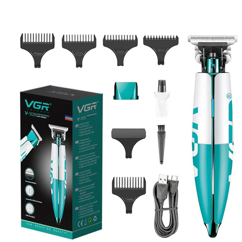 Триммер для стрижки волос, бороды и усов VGR V-958
