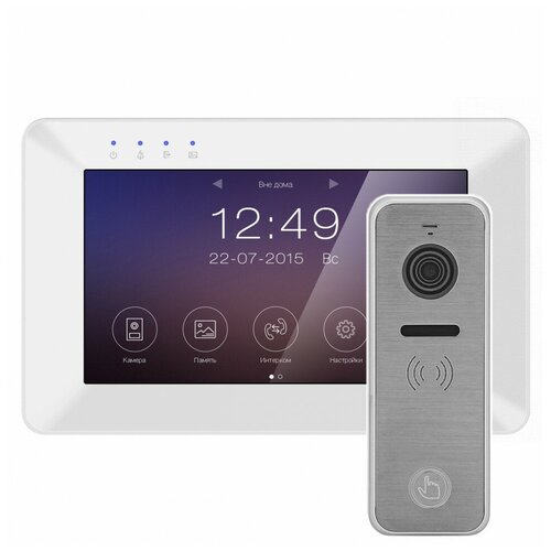 Комплект IP видеодомофона Tantos Rocky HD WiFi (Wi-Fi) + панель (белый)