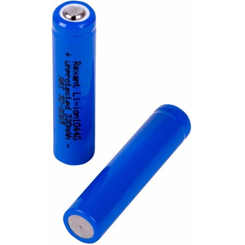 Аккумуляторные батарейки литий-ионные REXANT 10440, 10 шт. в упаковке оригинальный аккумулятор blp597 3200 3300 ма ч для oneplus 2 a2001 высокое качество сменный литий ионный аккумулятор бесплатные инструменты