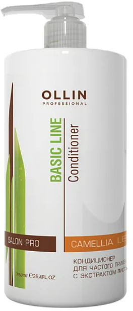 Ollin Professional Кондиционер для частого применения с экстрактом листьев камелии 750 мл (Ollin Professional, ) - фото №8
