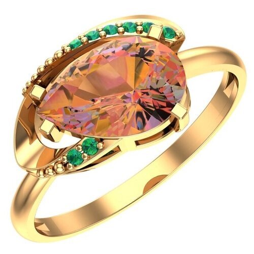 фото Pokrovsky золотое кольцо 1100903-04150, размер 17