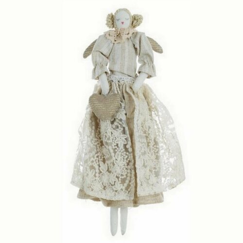 Кукла декоративная Ангел, интерьерная кукла, декор для дома интерьера ELSA COLLECTION BLANC MARICLO