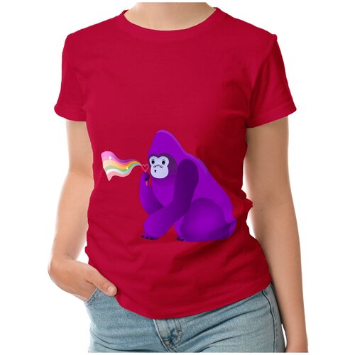 фото Футболка roly, размер xl, красный