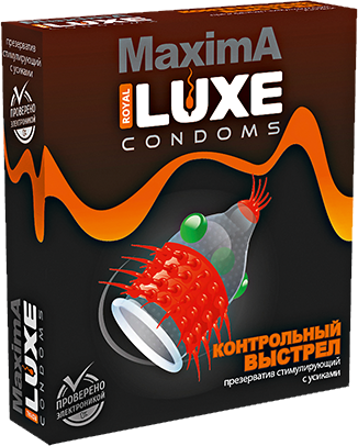 Презерватив Luxe MaximA Контрольный выстрел 1 шт.