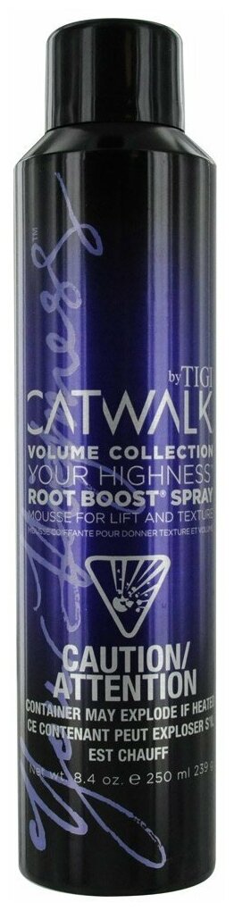 TIGI Спрей для укладки волос Catwalk Root boost, 250 мл