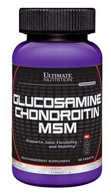 Ultimate Nutrition Glucosamine & Chondroitin & MSM 90 табл (Ultimate Nutrition)