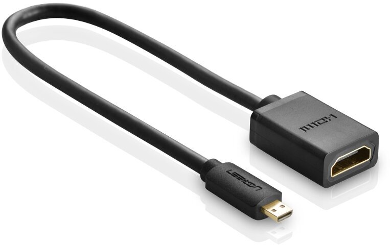 Аксессуар Ugreen HDMI - Micro HDMI UG-20134 0.2m Black UG-20134