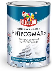 Эмаль НЦ-132 OLECOLOR (Артикул: 4100000070; Цвет: Синий; Фасовка = 0,7 кг)