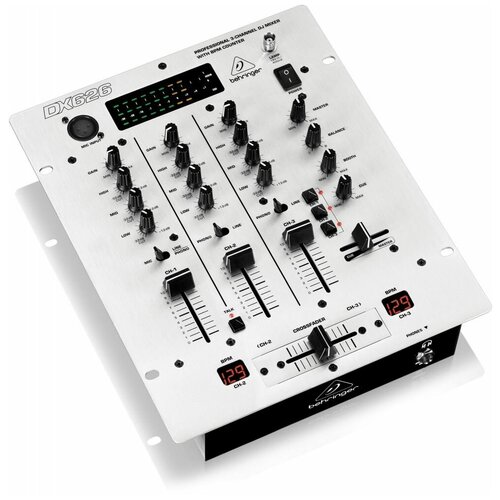 Behringer DX626 DJ-микшер со счетчиком темпа, 3 канала behringer dx626 dj микшер