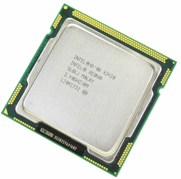 Процессор Intel Xeon X3430 (2,4 ГГц, LGA 1156, 8 Мб, 4 ядра)